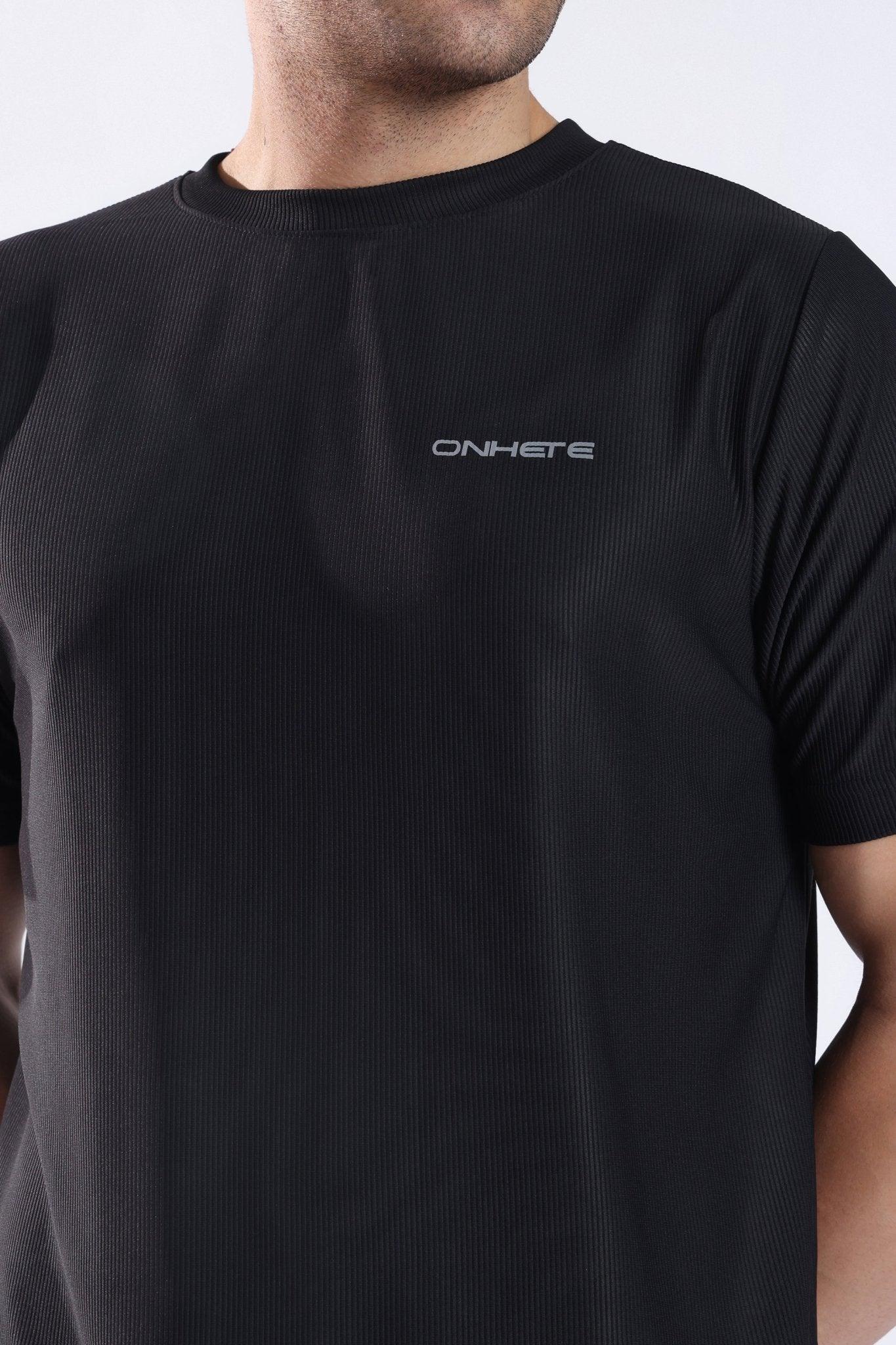 Casual T-Shirt Black - Onhete