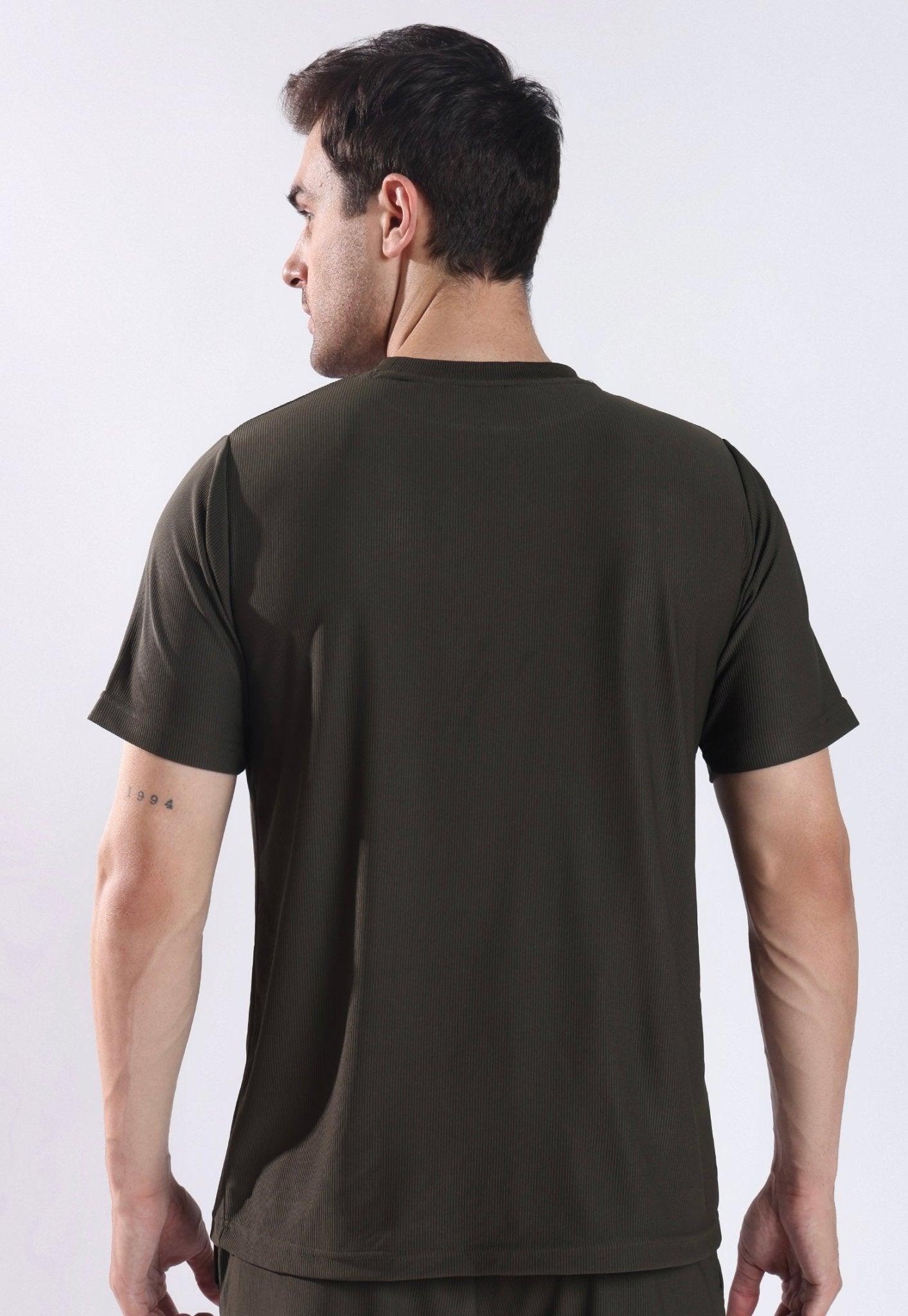 Casual T-Shirt Olive - Onhete