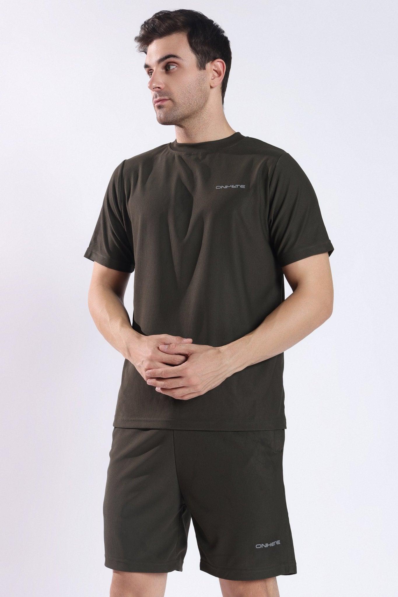 Casual T-Shirt Olive - Onhete