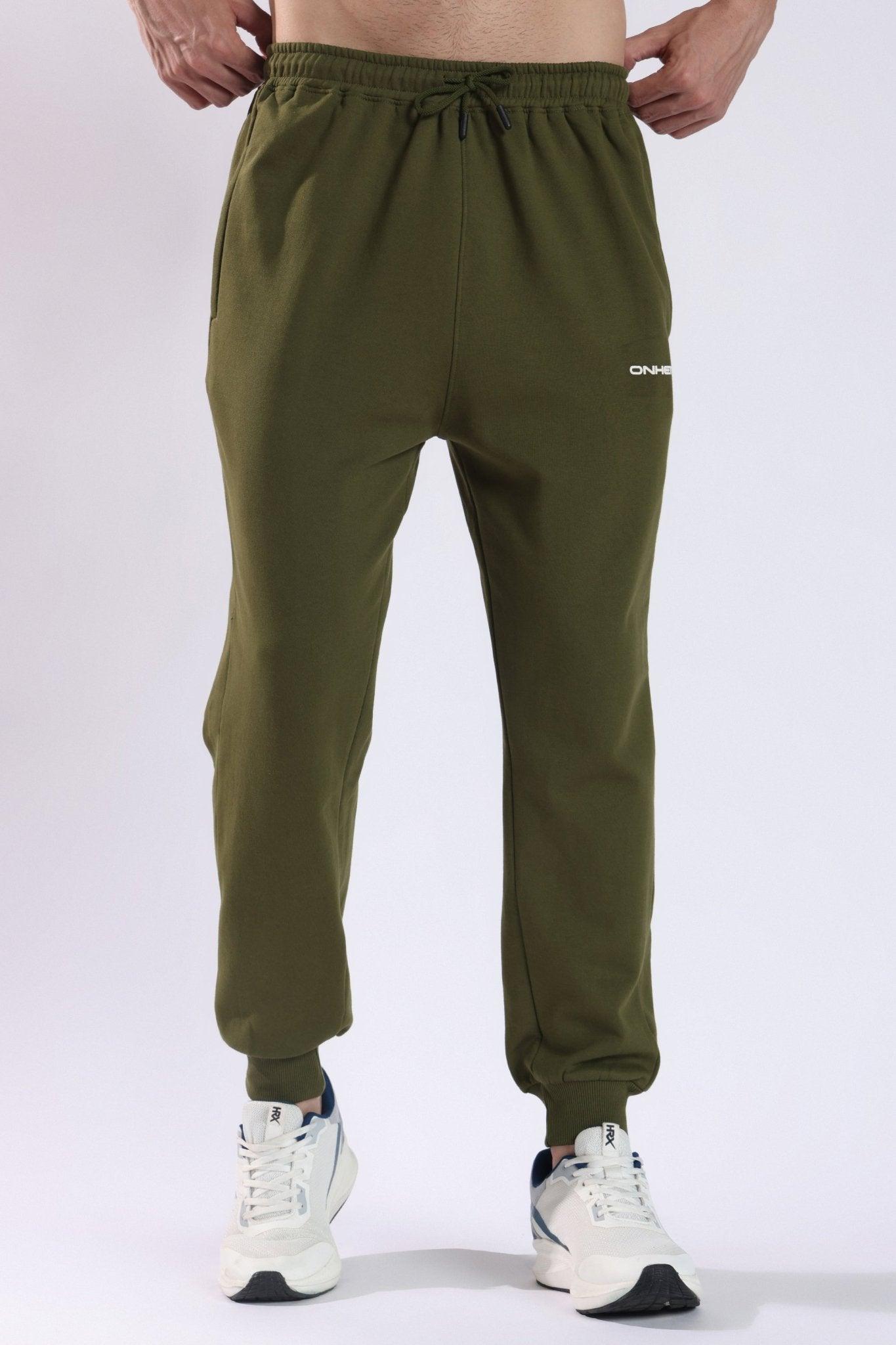 Classic Oversized Jogger Olive - Onhete