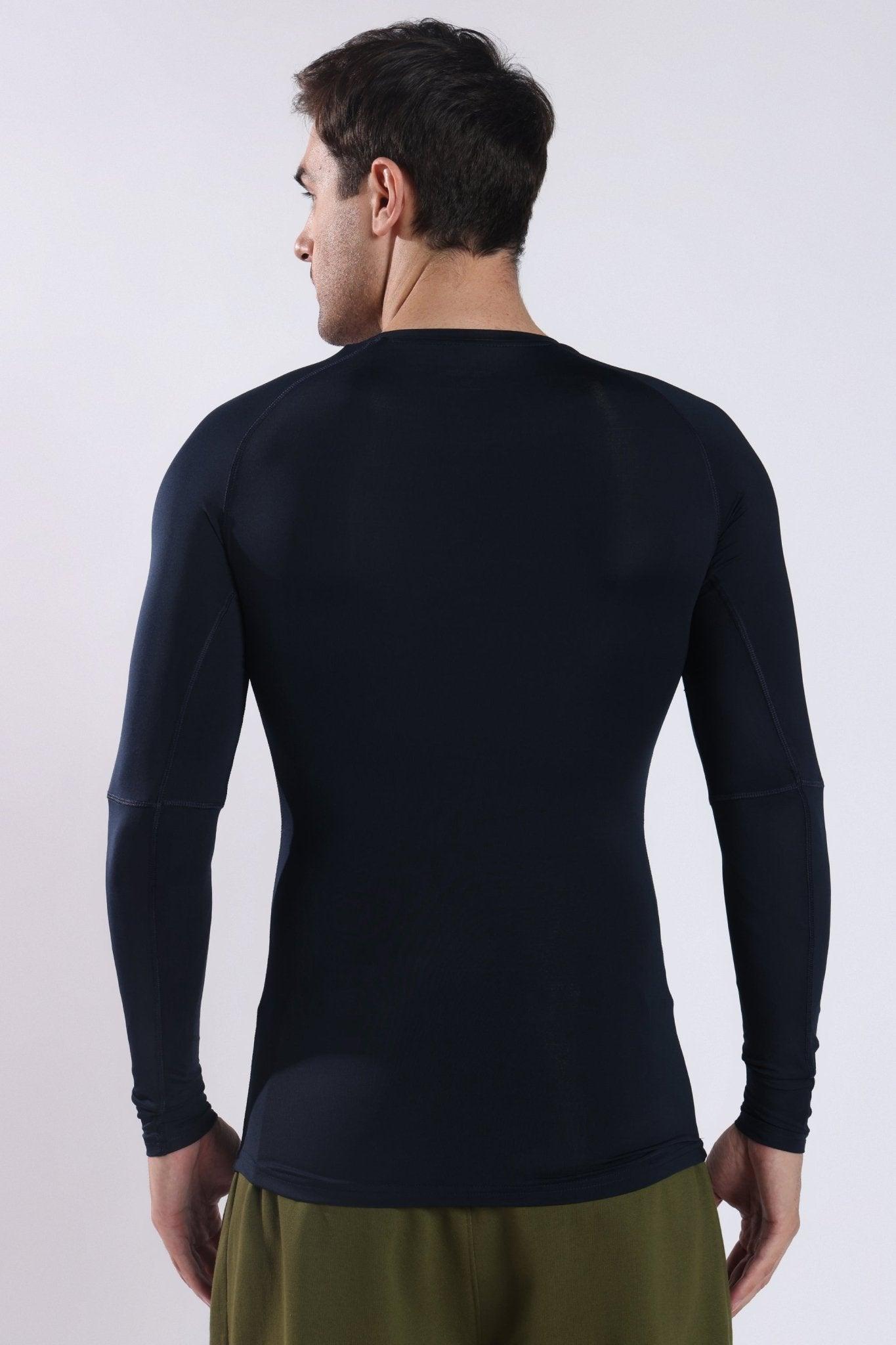 Dri - FIT Compression Long Sleeve T-Shirt Navy - Onhete