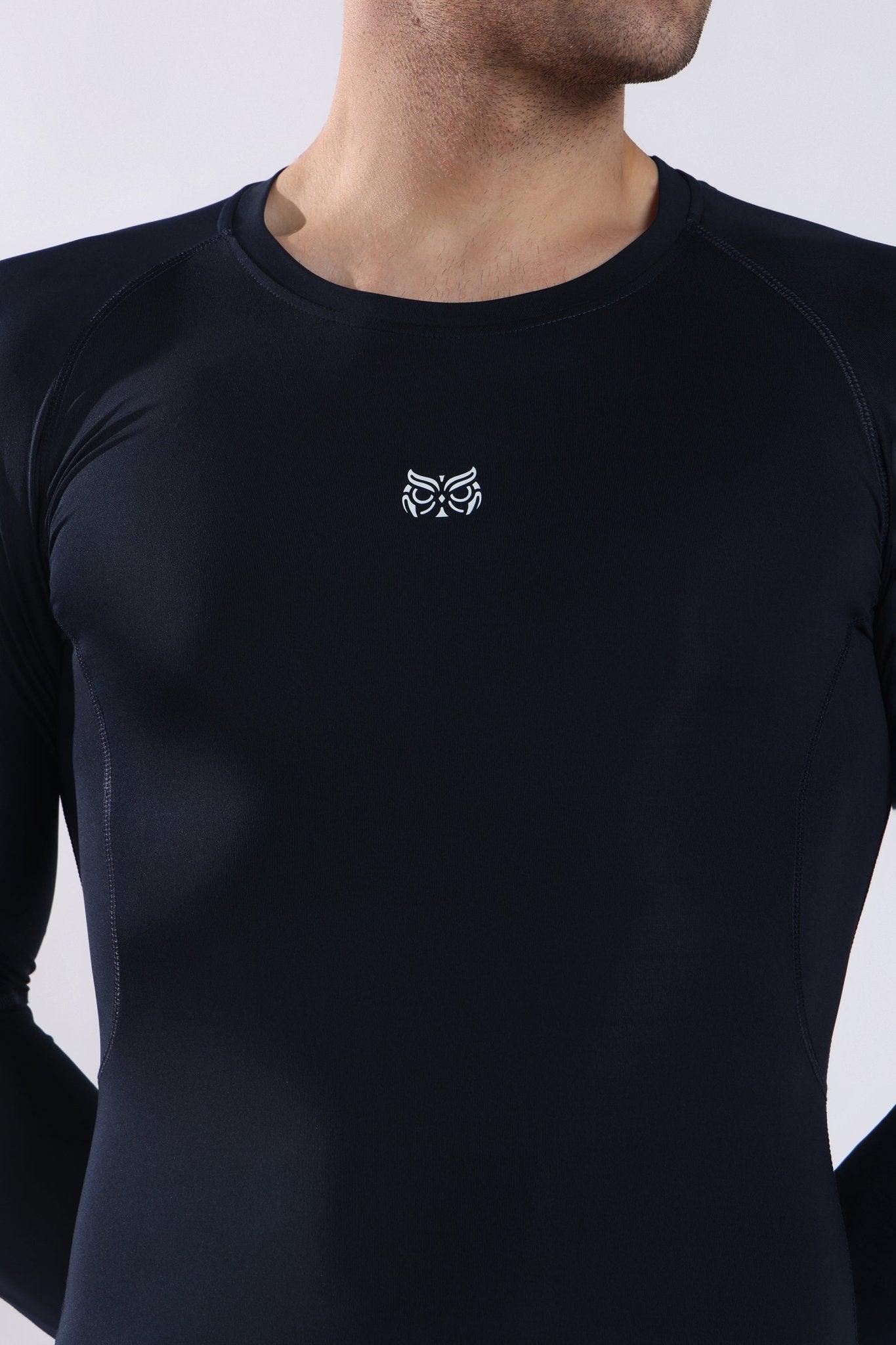 Dri - FIT Compression Long Sleeve T-Shirt Navy - Onhete