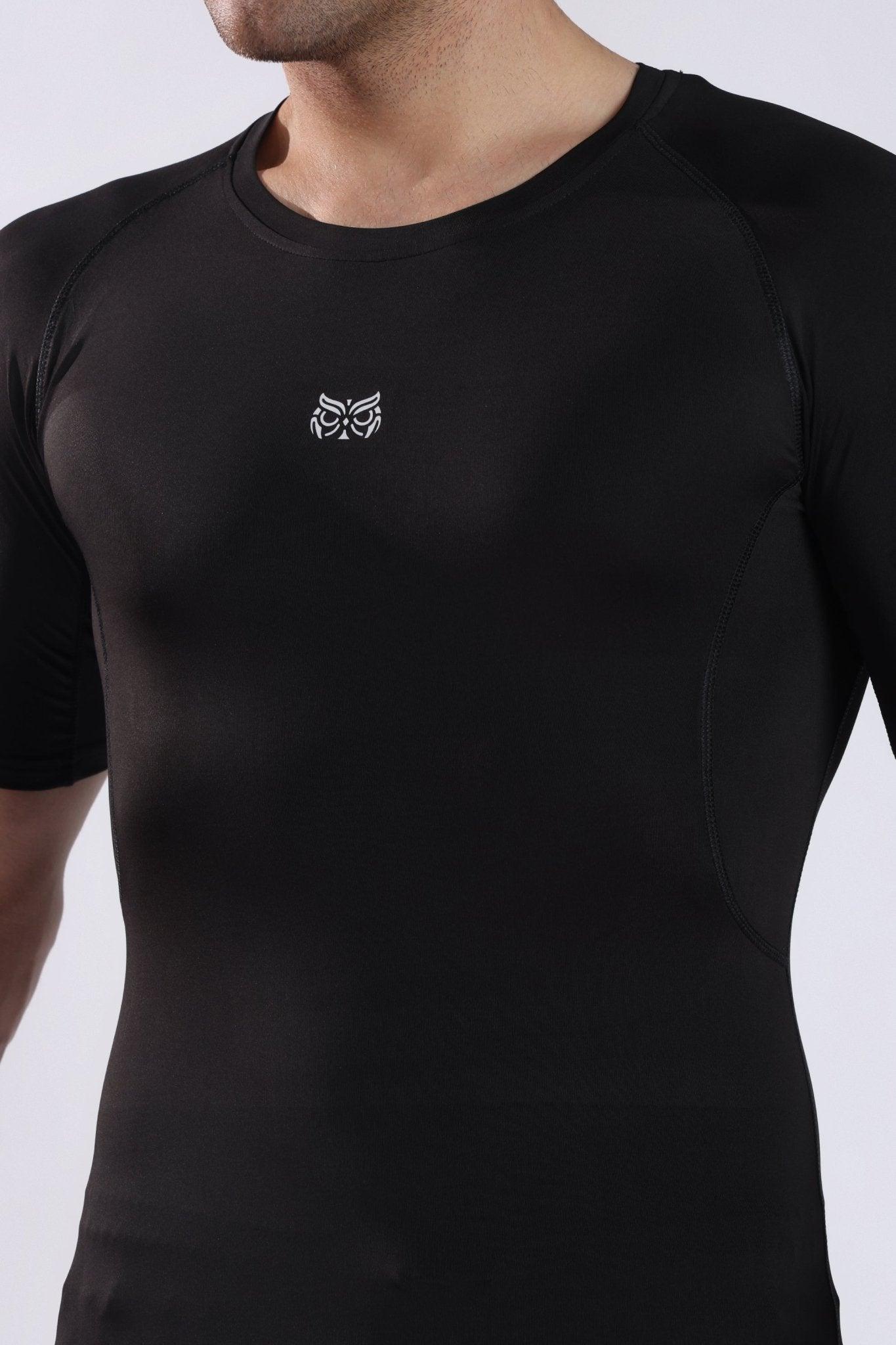 Dri - FIT Compression Short Sleeve T-Shirt Black - Onhete