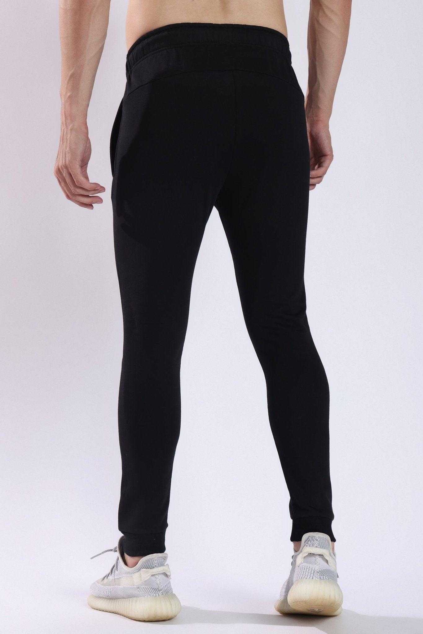 Hybrid Slim Joggers Black - Onhete