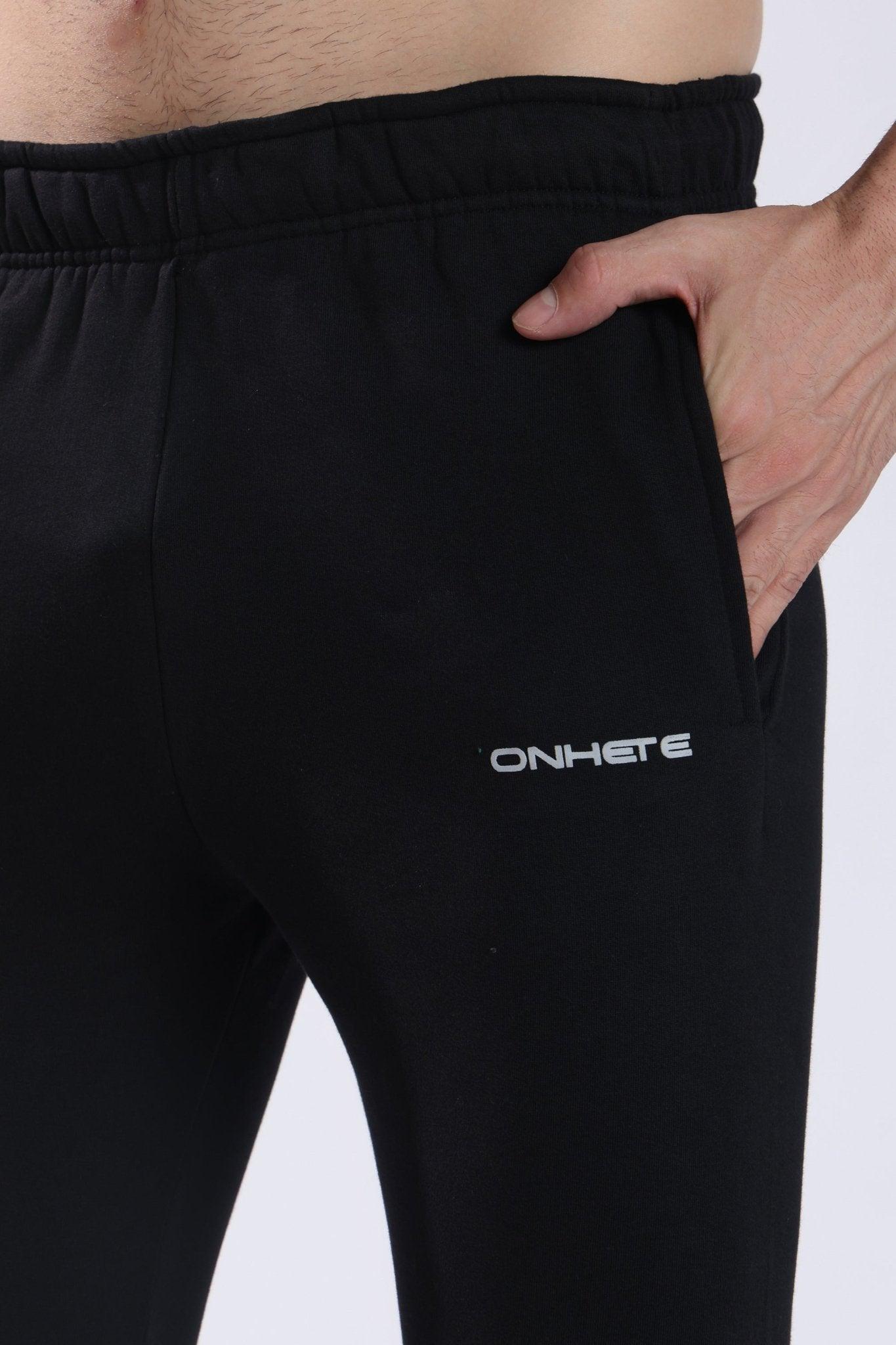 Hybrid Slim Joggers Black - Onhete