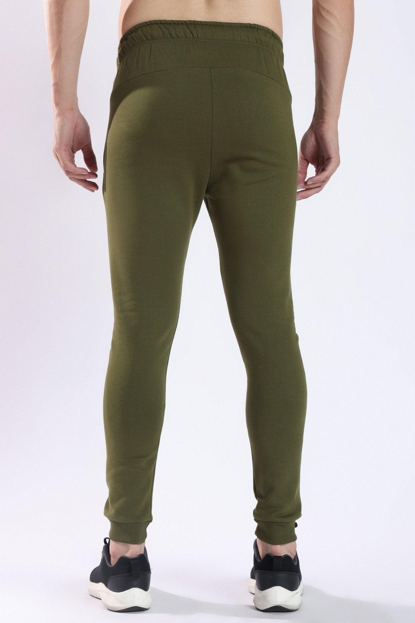 Hybrid Slim Joggers Olive - Onhete