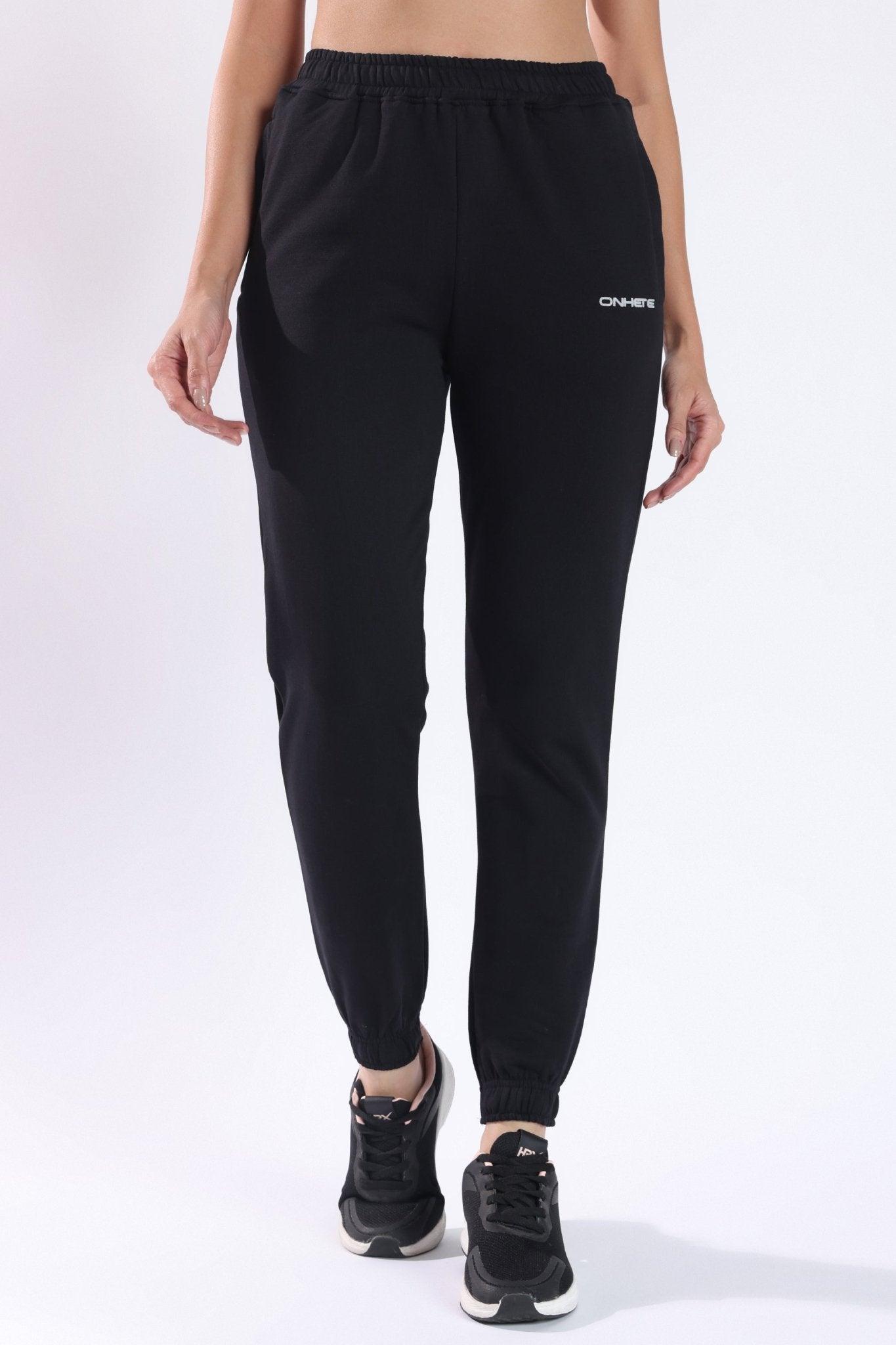 Signature Comfort Fit Joggers Black