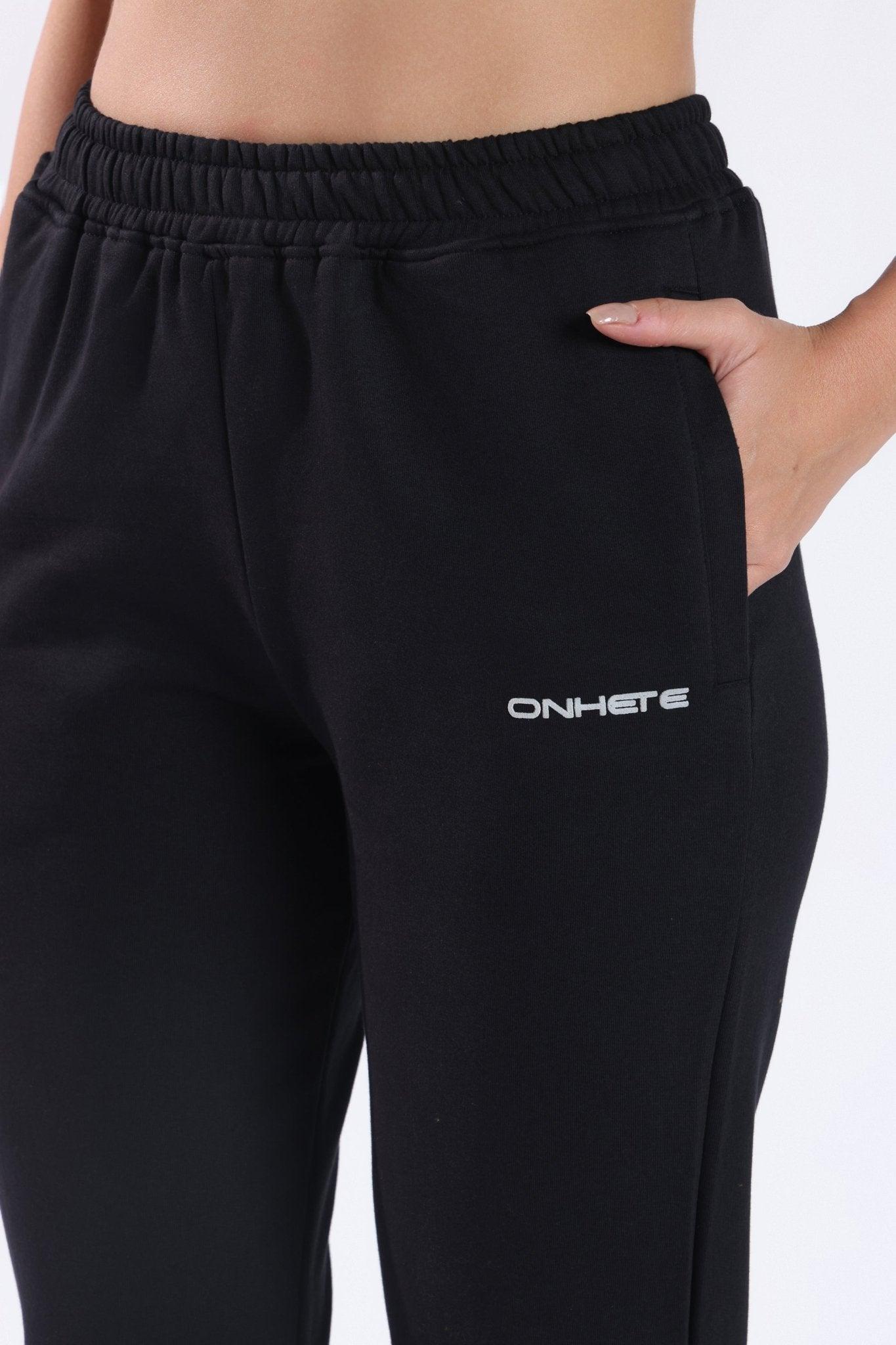 Signature Comfort Fit Joggers Black - Onhete